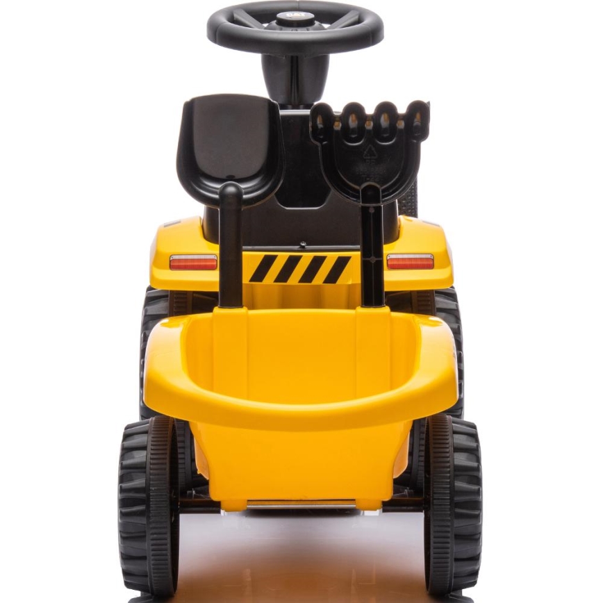 Guralica traktor CAT 2xAA žuta/crna