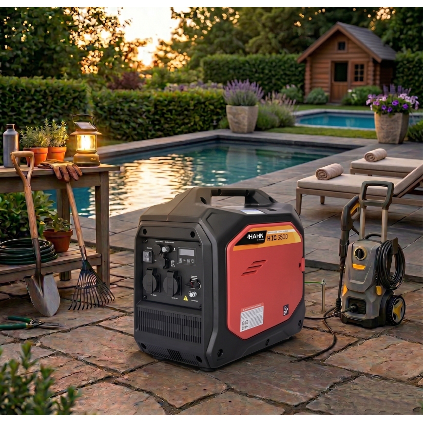 Hahn & Sohn 20059 - Benzinski agregat H IG 3500 3500W
