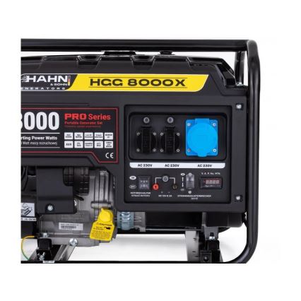 Hahn & Sohn 7410 - Benzinska elektrocentrala HGG 8000X 6500W