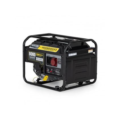 Hahn & Sohn 9177 - Benzinski agregat HGG 8000 X3 6500W