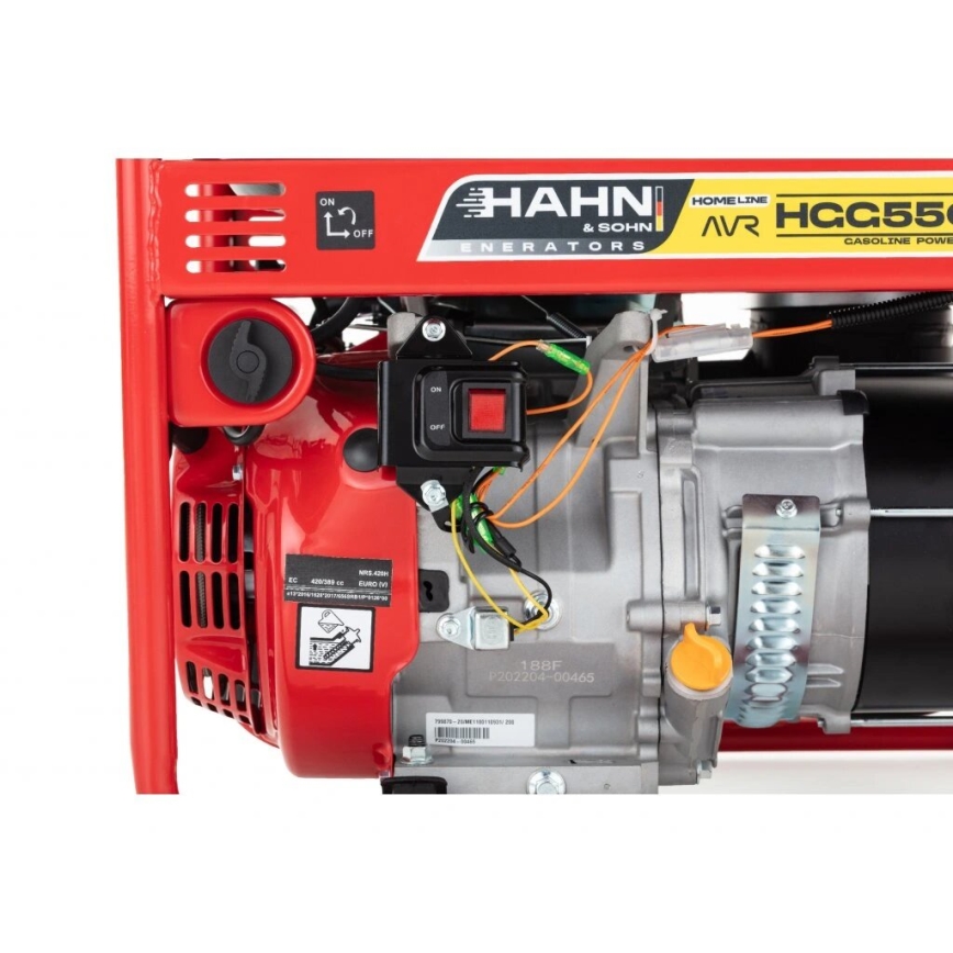 Hahn & Sohn 9178 - Benzinska elektrocentrala HGG 5500 X-H 5500W