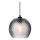 Halo Design 718443 - Viseći luster na sajli NOBB 1xE27/40W/230V prečnik 22 cm zadimljeno siva