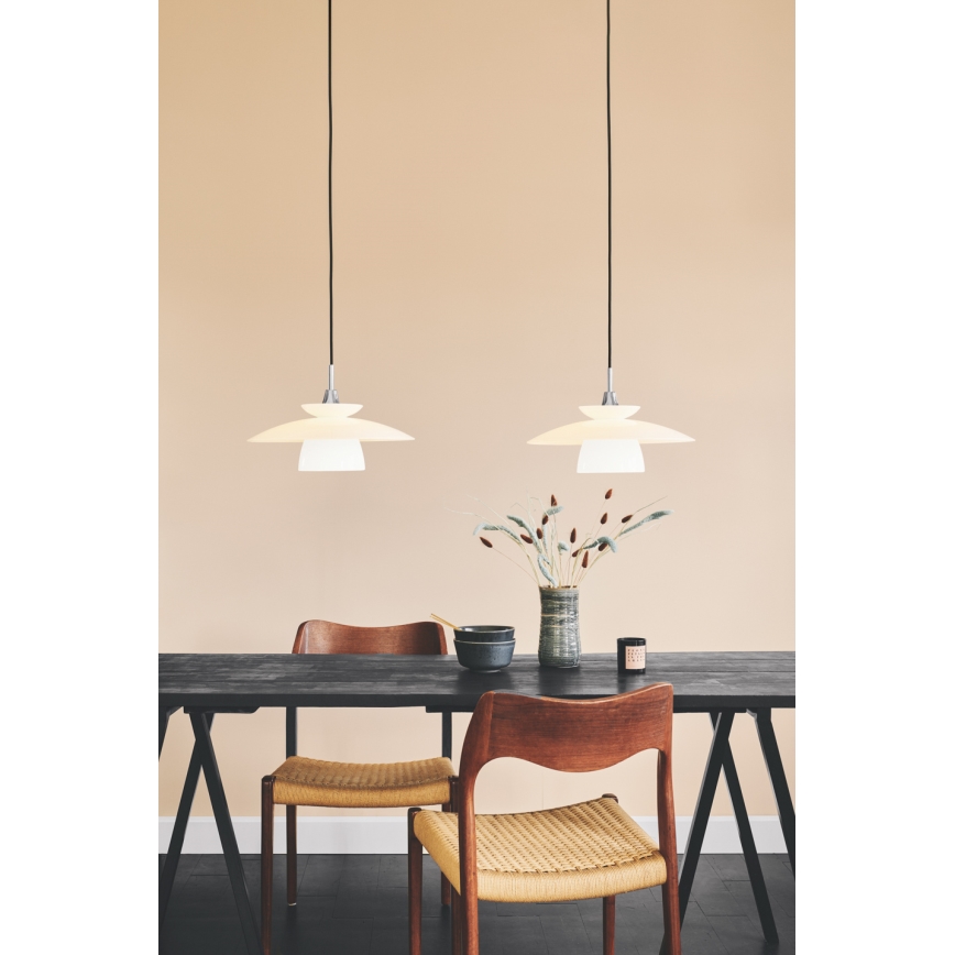 Halo Design 733644 - Luster na sajli SCANDINAVIA 1xG9/28W/230V prečnik 20 cm bela