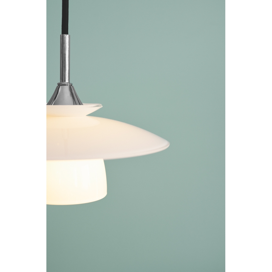 Halo Design 733644 - Luster na sajli SCANDINAVIA 1xG9/28W/230V prečnik 20 cm bela