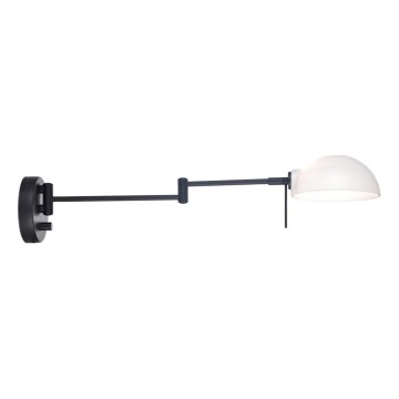 Halo Design 740215 - Zidna lampa KJOBENHAVN 1xG9/28W/230V crna