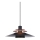 Halo Design 744503 - Luster na sajli RIVOLI 1xE27/40W/230V prečnik 50 cm crna/bakrena