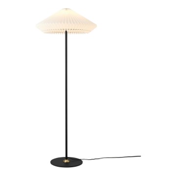 Halo Design 745043 - Podna lampa PARIS 1xE27/40W/230V crna/bela/hrast
