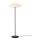 Halo Design 745043 - Podna lampa PARIS 1xE27/40W/230V crna/bela/hrast