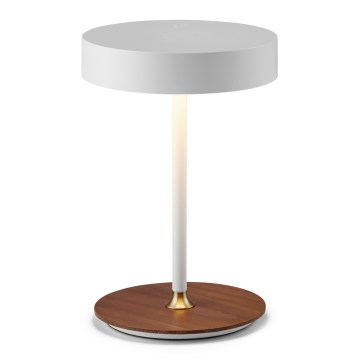 Halo Design 745760 - LED prigušiva punjiva stona lampa ON THE MOVE LED/2,5W/4000 mAh bela/drvo