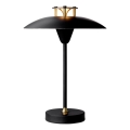 Halo Design 746125 - LED prigušiva spoljašnja punjiva stona lampa MINI STEPP LED/1,8W/1600 mAh IP44 crna