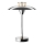 Halo Design 746163 - prigušiva spoljašnja punjiva stona LED lampa MINI STEPP LED/1,8W/1600 mAh IP44 sjajni hrom