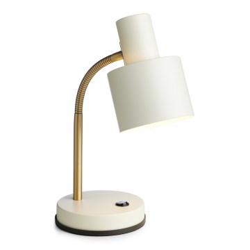 Halo Design 746910 - Stona lampa VOGUE 1xE27/40W/230V krem/mesing