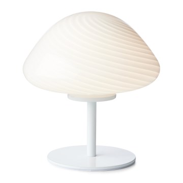 Halo Design 746996 - Stona lampa CANDY MINI MUSH 1xG9/25W/230V, prečnik 17 cm, bela