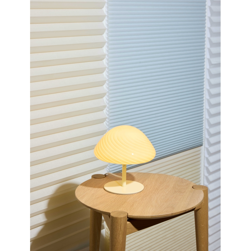 Halo Design 747016 - Stona lampa CANDY MINI MUSH 1xG9/25W/230V, prečnik 17 cm, bež