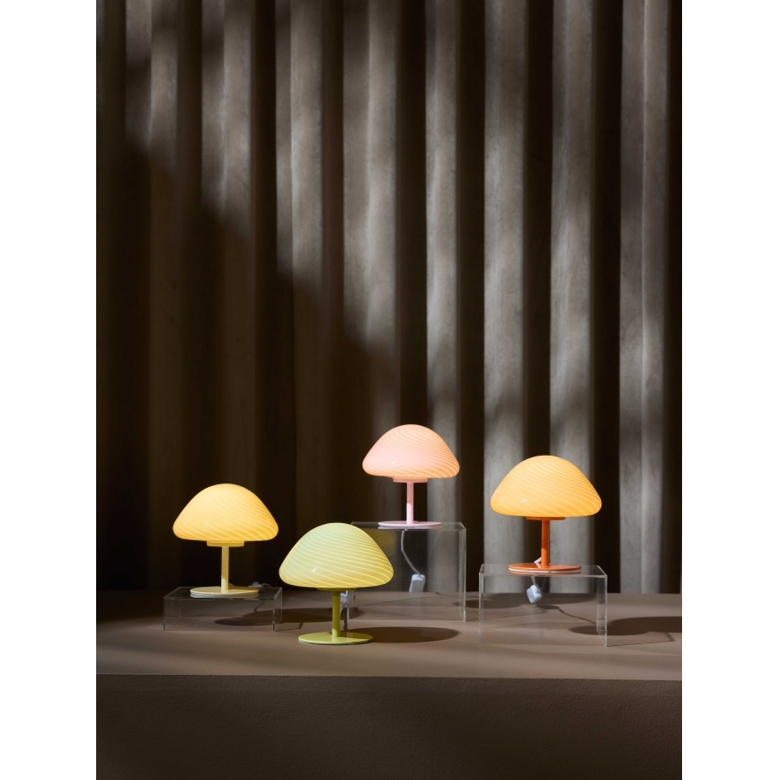Halo Design 747016 - Stona lampa CANDY MINI MUSH 1xG9/25W/230V, prečnik 17 cm, bež