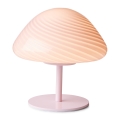 Halo Design 747047 - Stona lampa CANDY MINI MUSH 1xG9/25W/230V prečnik 17 cm roze