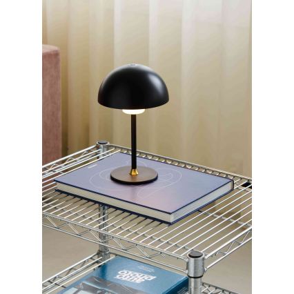 Halo Design 747573 - LED prigušiva punjiva stona lampa MOON LIGHT LED/2,7W/2600 mAh crna