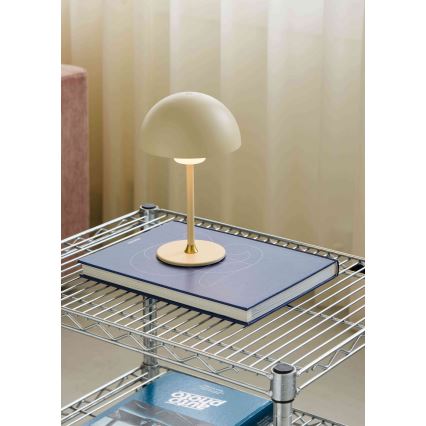 Halo Design 747597 - LED prigušiva punjiva stona lampa MOON LIGHT LED/2,7W/2600 mAh krem