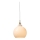 Halo Design 747993 - Luster na sajli TOSCANA 1xE27/40W/230V Ø 27 cm krem/mesing