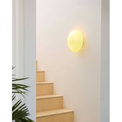 Halo Design 748693 - Plafonska svetiljka CANDY 1xE27/40W/230V Ø 30 cm bež/mesing