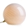 Halo Design 748792 - Stona lampa CANDY 1xE14/25W/230V prečnik 20 cm siva