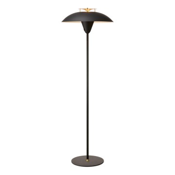 Halo Design 748976 - Stojeća lampa STEPP 1xE27/28W/230V crna/mesing