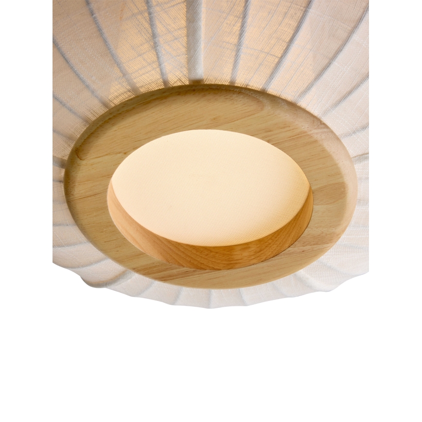 Halo Design 749362 - Plafonjera BALLOON 1xE27/40W/230V prečnik 40 cm hrast/bela
