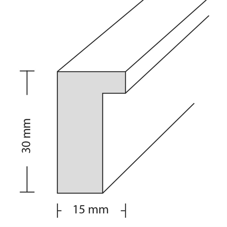 Hama - Foto okvir 13x18 cm borovina/crna