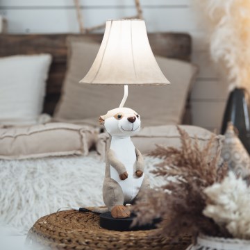 Happy Lamps - LED dečija stolna lampa EDDIE LED/5,4W/230V surikata