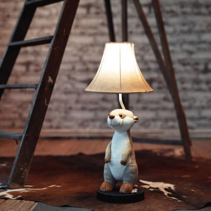 Happy Lamps - LED dečija stolna lampa EDDIE LED/5,4W/230V surikata