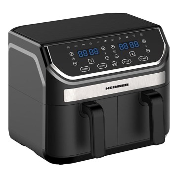 Heinner HAF-KDB1700BK - Dvostruka friteza na vrući vazduh 8,5 l 1700W/230V crna