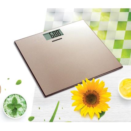 Heinner HBS-180SSGD - Digitalna lična vaga 2xAAA nerđajući čelik