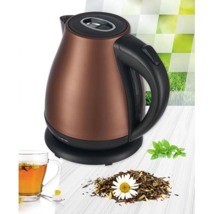 Heinner HEK-17IXC - Električno kuvalo za vodu 1,7 l, 2200 W/230 V, u bakarnoj boji