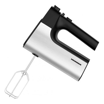 Heinner HM-500BKSS - Ručni mikser 500W/230V mat hrom/crna