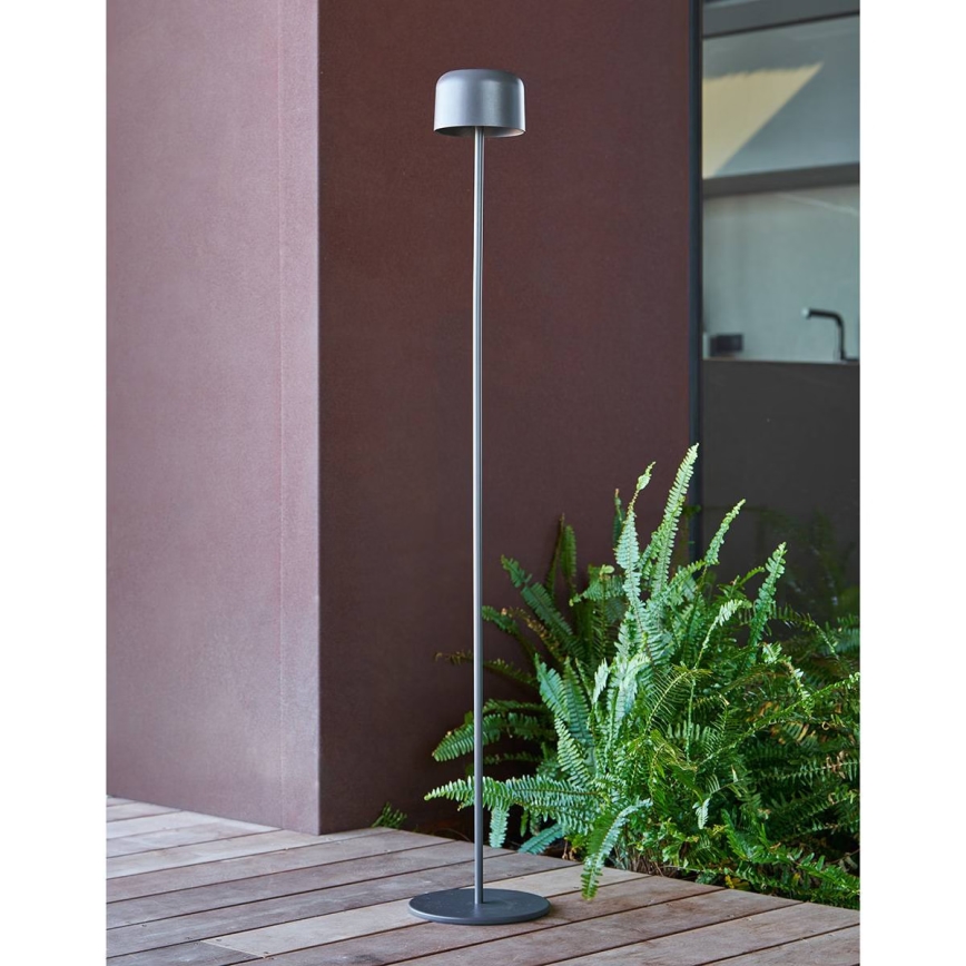 Hesperide - LED solarna lampa BOLTY LED/3,7V 2600 mAh IP65 antracit