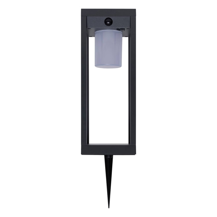 Hesperide - LED solarna lampa sa senzorom pokreta PIKY LED/3,7V 2600 mAh 40 cm IP65 antracit