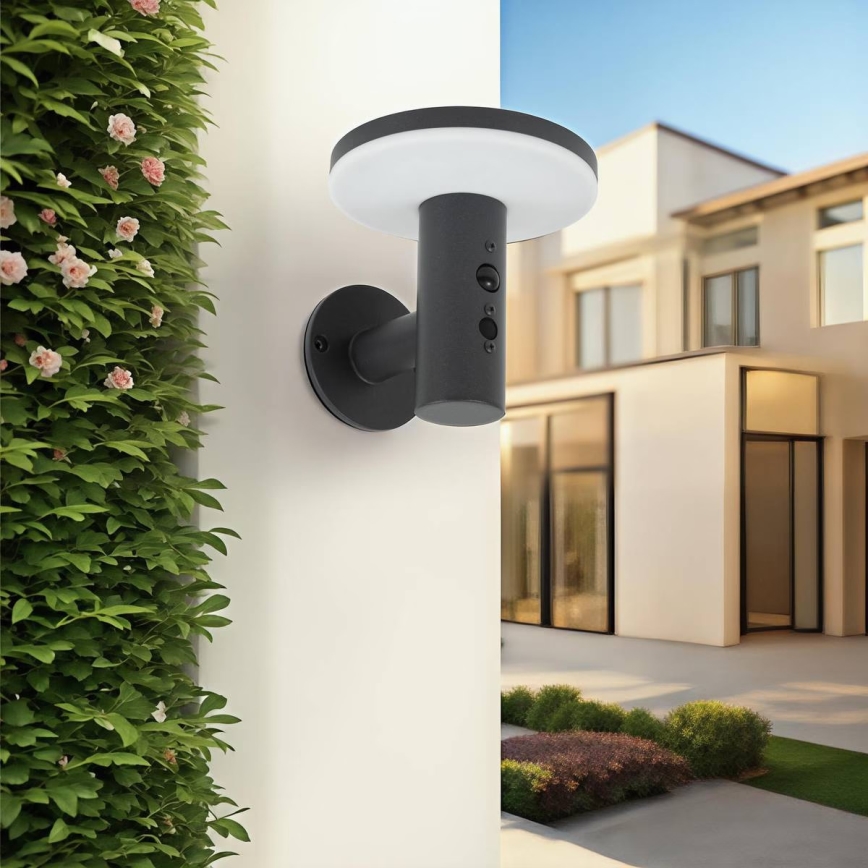Hesperide - LED solarna zidna lampa sa senzorom pokreta DETEKT LED/3,7V 2600 mAh IP65