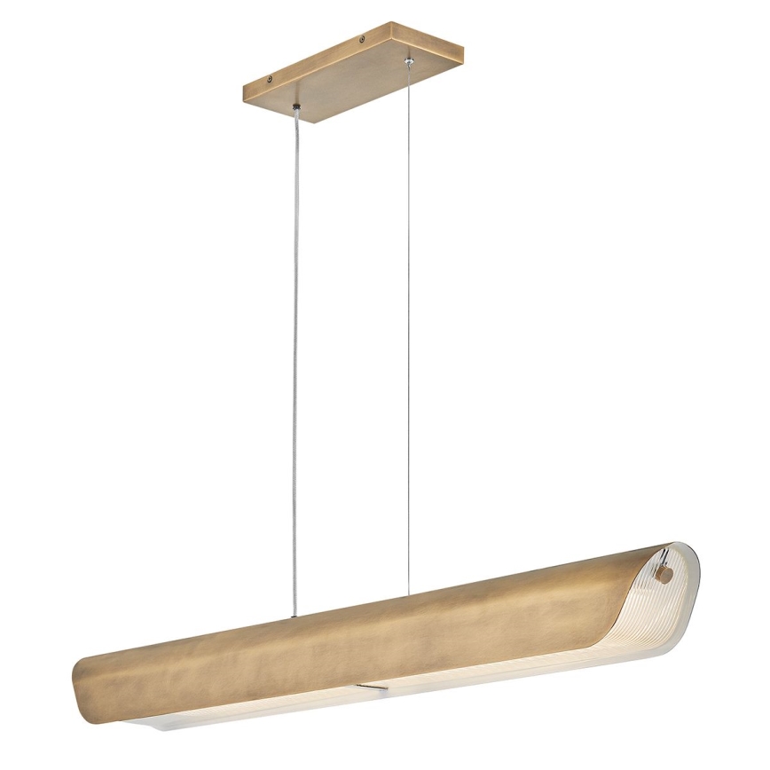 Hinkley - LED viseći luster na sajli ARCO LED/43W/230V 3000K zlatni