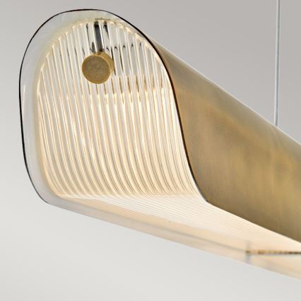 Hinkley - LED viseći luster na sajli ARCO LED/43W/230V 3000K zlatni