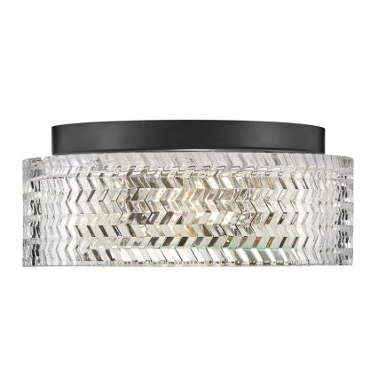Hinkley - Plafonsko svetlo ELLE 2xE27/60W/230V prečnik 30,5 cm crna