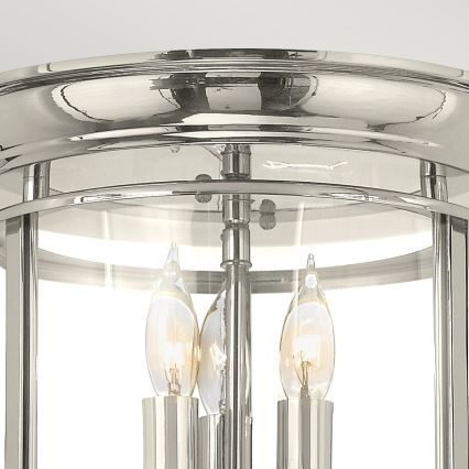 Hinkley - Stropna svetiljka GENTRY 3xE14/40W/230V sjajni hrom