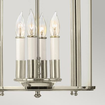 Hinkley - Luster na lancu GENTRY 4xE14/60W/230V sjajni hrom