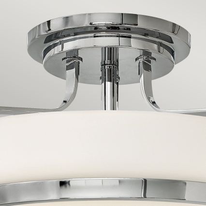 Hinkley - Plafonski luster HARPER 3xE27/60W/230V, prečnik 45,6 cm, sjajni hrom