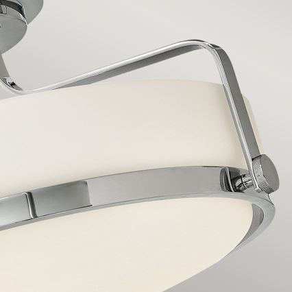 Hinkley - Plafonski luster HARPER 3xE27/60W/230V, prečnik 45,6 cm, sjajni hrom