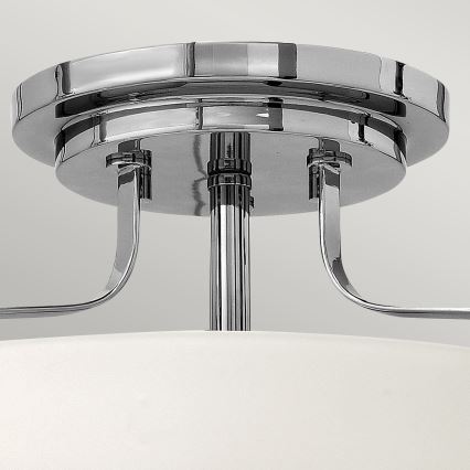 Hinkley - Plafonski luster HARPER 3xE27/60W/230V prečnik 36,6 cm sjajni hrom