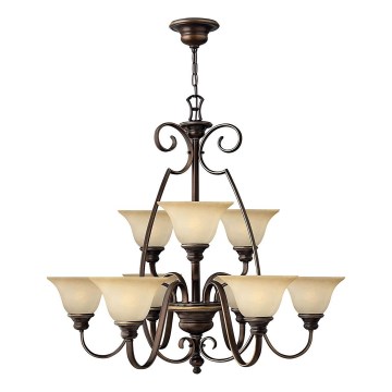 Hinkley - Luster na lancu CELLO 9xE27/60W/230V