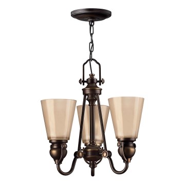 Hinkley - Luster na lancu MAYFLOWER 3xE27/60W/230V