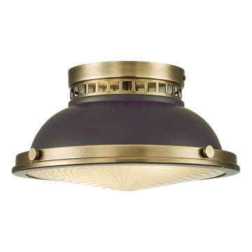 Hinkley - Stropna svetiljka AMELIA 2xE27/40W/230V crna/mesing