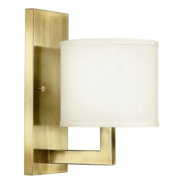 Hinkley - Zidna lampa HAMPTON 1xE27/60W/230V zlatna