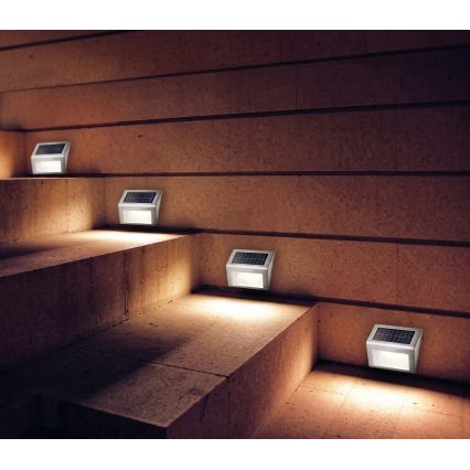 HÖFFTECH - Komplet od 2 LED solarna zidna svetla, LED/1,2V 400 mAh, IP44